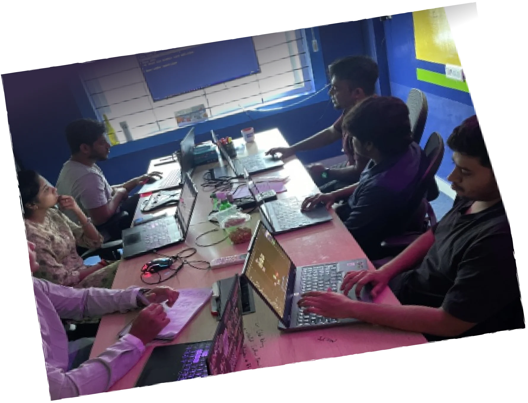 Presentations at the office